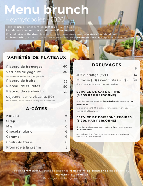 VARIÉTÉS DE PLATEAUX